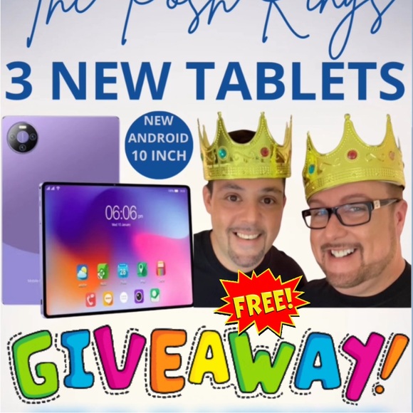 NEW ANDROID TABLET GIVEAWAY, NONSTOP GIVEAWAYS, FREE GIFTS, MAJOR BRANDS S-3X ‼️ - Picture 1 of 2